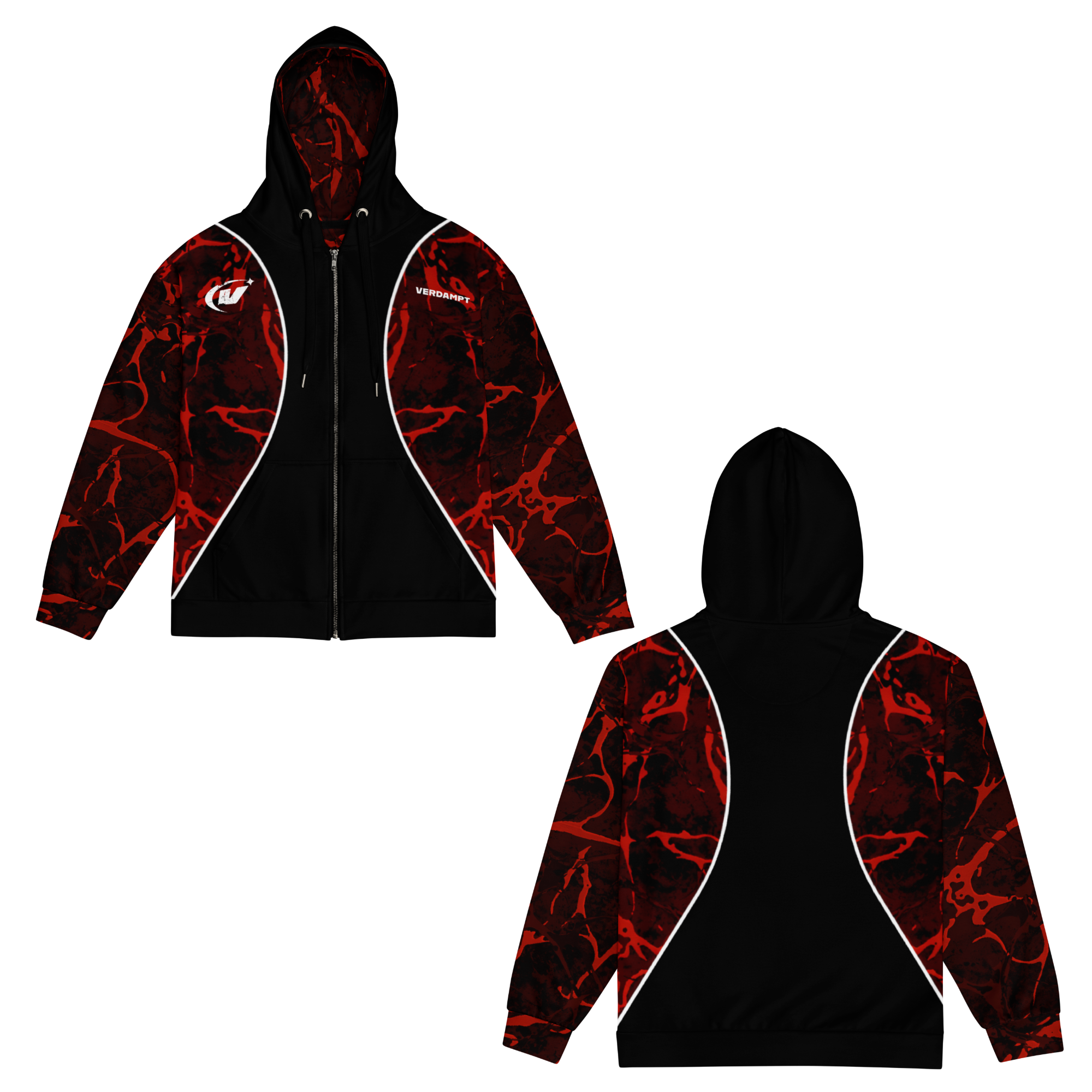 Red Special Camo Hoodie
