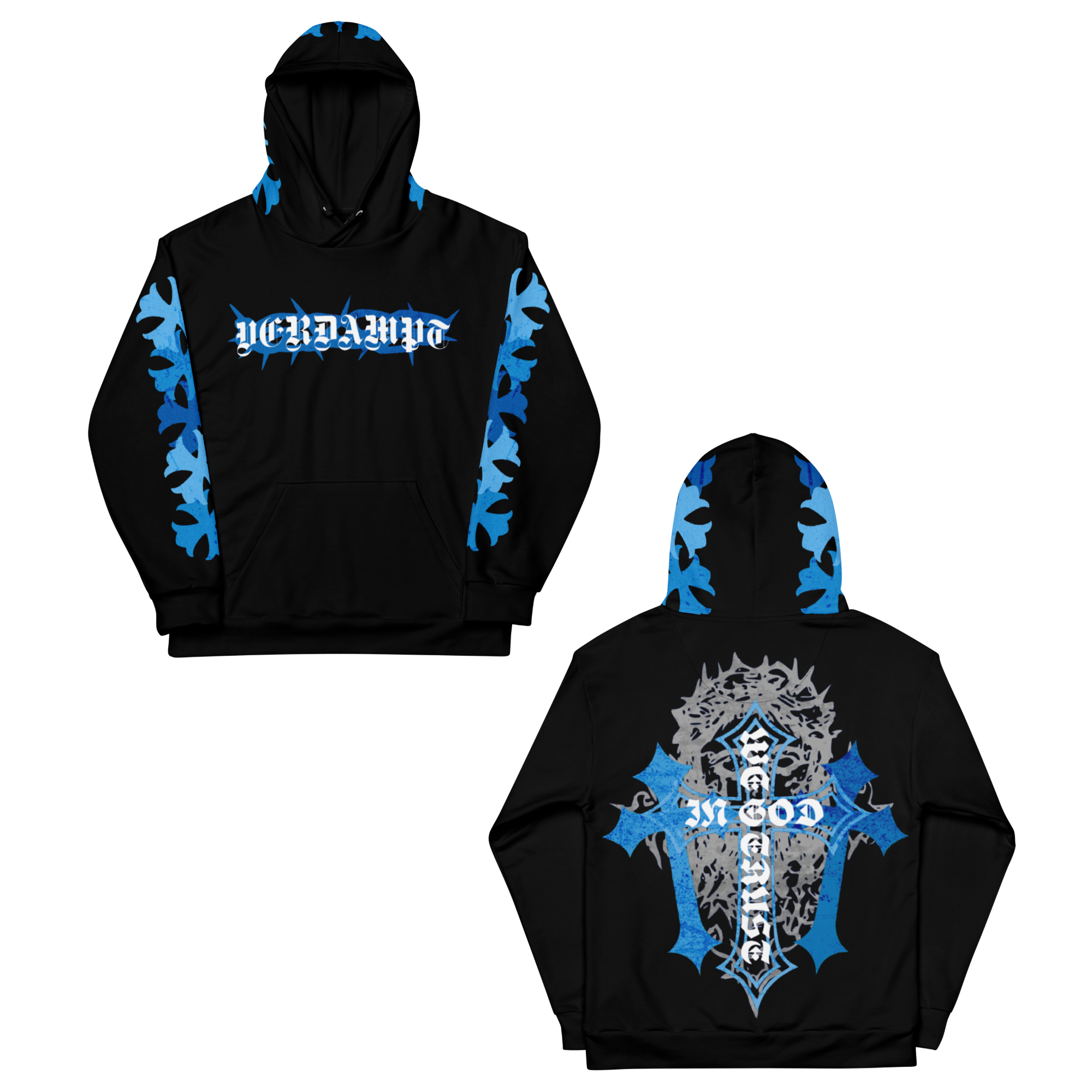 In God We Trust cotton hoodie