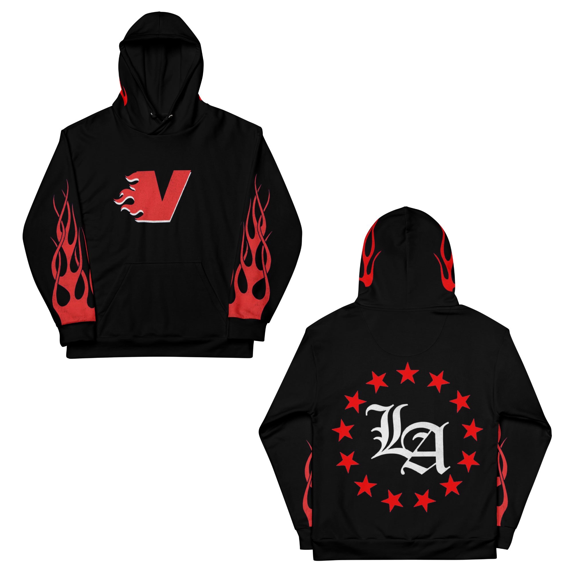 LA cotton hoodie